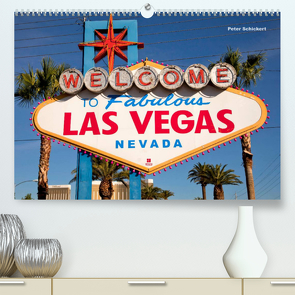 Las Vegas (Premium, hochwertiger DIN A2 Wandkalender 2023, Kunstdruck in Hochglanz) von Schickert,  Peter