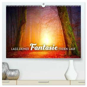 Lass Deiner Fantasie freien Lauf (hochwertiger Premium Wandkalender 2024 DIN A2 quer), Kunstdruck in Hochglanz von SF,  SF