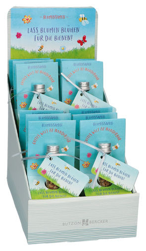 Lass die Blumen blühen für die Bienen