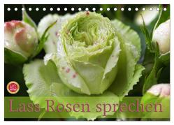 Lass Rosen sprechen (Tischkalender 2024 DIN A5 quer), CALVENDO Monatskalender von Cross,  Martina