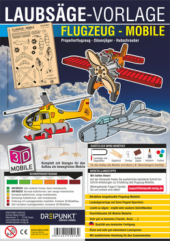 Laubsägevorlage Flugzeug (Mobile) von Schulze Media GmbH