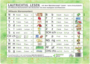 Lautrichtig lesen mit dem Basiskonzept Lesen: von Thomé,  Dr. Dorothea, Thomé,  Prof. Dr. Günther