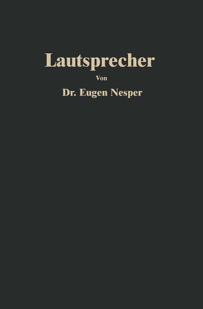 Lautsprecher von Nesper,  Eugen