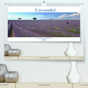 Lavendel. Der Duft der Provence (Premium, hochwertiger DIN A2 Wandkalender 2022, Kunstdruck in Hochglanz) von Werner,  Reinhard