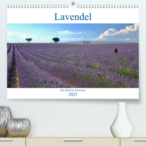 Lavendel. Der Duft der Provence (Premium, hochwertiger DIN A2 Wandkalender 2023, Kunstdruck in Hochglanz) von Werner,  Reinhard