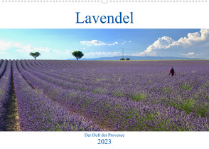 Lavendel. Der Duft der Provence (Wandkalender 2023 DIN A2 quer) von Werner,  Reinhard