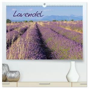 Lavendel (hochwertiger Premium Wandkalender 2024 DIN A2 quer), Kunstdruck in Hochglanz von LianeM,  LianeM