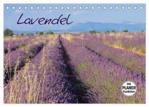 Lavendel (Tischkalender 2024 DIN A5 quer), CALVENDO Monatskalender von LianeM,  LianeM