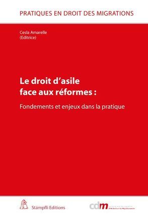 Le droit d’asile face aux réformes: von Amarelle,  Cesla