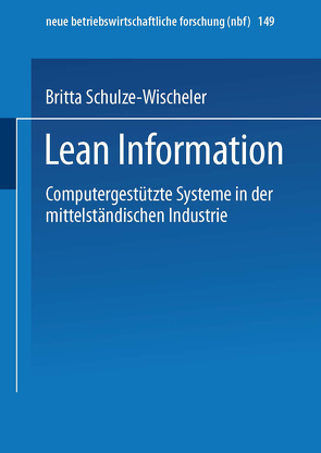 Lean Information von Schulze-Wischeler,  Britta