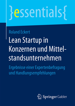 Lean Startup in Konzernen und Mittelstandsunternehmen von Eckert,  Roland