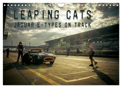 Leaping Cats – Jaguar E-Types on Track (Wandkalender 2024 DIN A4 quer), CALVENDO Monatskalender von Hinrichs,  Johann