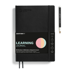 Learning Journal DE (Schwarz) von Buchholz,  Jens, Keilhau,  Aaron, LEUCHTTURM GRUPPE,  GMBH & CO. KG, Schwarting,  Nina