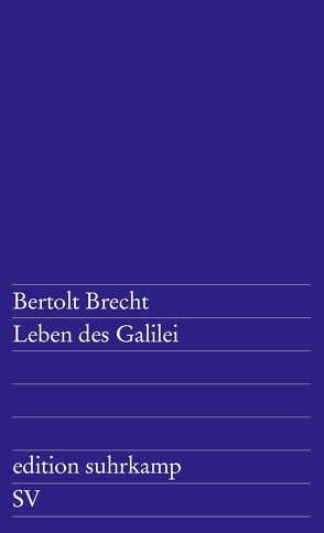 Leben des Galilei von Brecht,  Bertolt, Steffin,  Margarete