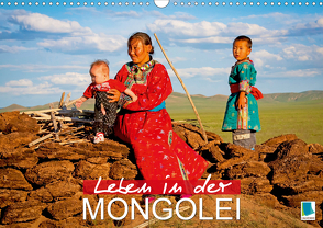 Leben in der Mongolei (Wandkalender 2021 DIN A3 quer) von CALVENDO