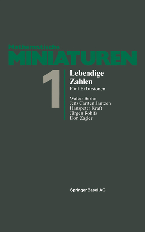 Lebendige Zahlen von Borho,  W., Jantzen, Kraft, Rohlfs, Zagier