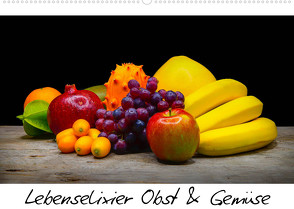 Lebenselixier Obst und Gemüse (Wandkalender 2023 DIN A2 quer) von Immephotography