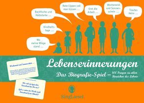 Lebenserinnerungen: Das Erinnerungsspiel. Ein heiter-besinnlich-vergnügliche Kartenspiel mit 100 Fragen zu allen Abschnitten des Lebens. Eine liebevolle Geschenkidee. Nicht nur für Senioren. von Paul,  Linus