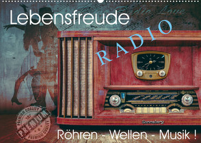 Lebensfreude Radio (Wandkalender 2022 DIN A2 quer) von von Laar am Rhein,  Herzog