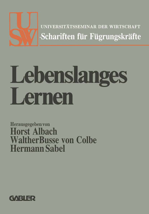 Lebenslanges Lernen von Albach,  Horst