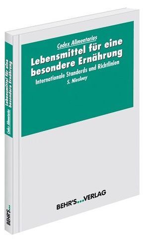 Lebensmittel für eine besondere Ernährung von Nieslony,  Sabine