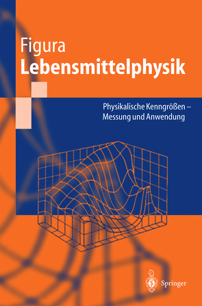 Lebensmittelphysik von Figura,  L.O.