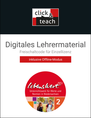 LebensWert – neu / LebensWert click & teach 2 Box – neu von Peters,  Joerg, Peters,  Martina, Rolf,  Bernd