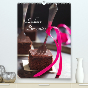 Leckere Brownies (Premium, hochwertiger DIN A2 Wandkalender 2021, Kunstdruck in Hochglanz) von Schlossherr,  Xenia