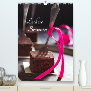 Leckere Brownies (Premium, hochwertiger DIN A2 Wandkalender 2023, Kunstdruck in Hochglanz) von Schlossherr,  Xenia