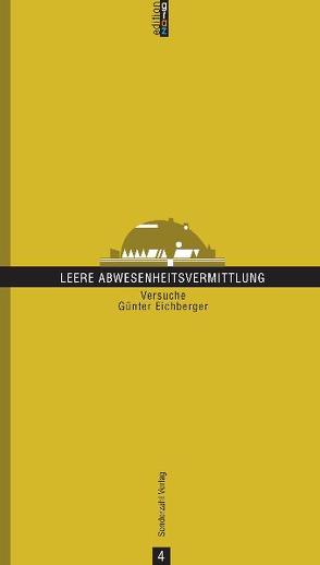 Leere Abwesenheitsmitteilung von Eichberger,  Günter