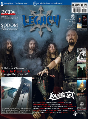 LEGACY MAGAZIN: THE VOICE FROM THE DARKSIDE von Knittel,  Patric, Legacy Magazin, Sülter,  Björn