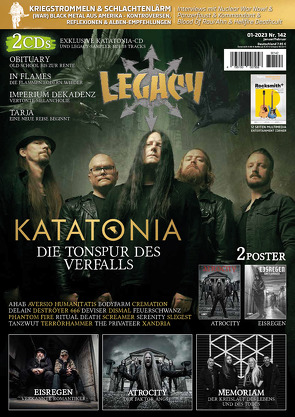 LEGACY MAGAZIN: THE VOICE FROM THE DARKSIDE von Knittel,  Patric, Legacy Magazin, Sülter,  Björn