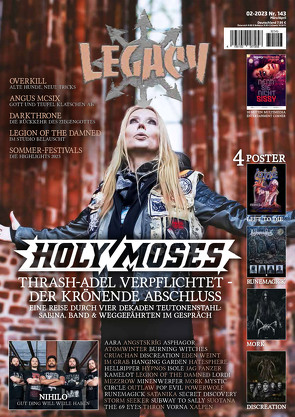 LEGACY MAGAZIN: THE VOICE FROM THE DARKSIDE von Knittel,  Patric, Legacy Magazin, Sülter,  Björn