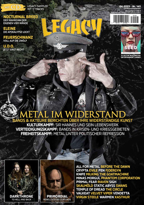 LEGACY MAGAZIN: THE VOICE FROM THE DARKSIDE von Knittel,  Patric, Legacy Magazin, Sülter,  Björn