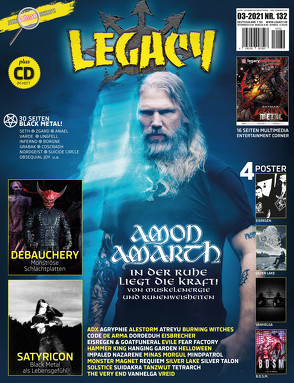 LEGACY MAGAZIN: THE VOICE FROM THE DARKSIDE von Knittel,  Patric, Legacy Magazin, Sülter,  Björn