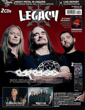 LEGACY MAGAZIN: THE VOICE FROM THE DARKSIDE von Knittel,  Patric, Legacy Magazin, Sülter,  Björn