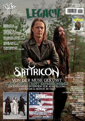 LEGACY MAGAZIN: THE VOICE FROM THE DARKSIDE von Knittel,  Patric, Legacy Magazin, Sülter,  Björn