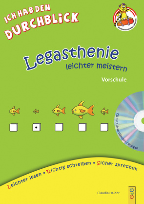 Legasthenie leichter meistern – Vorschule von Guhe,  Irmtraud, Haider,  Claudia