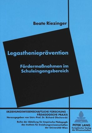 Legasthenieprävention von Riezinger,  Beate