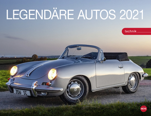 Legendäre Autos Kalender 2021 von Heye