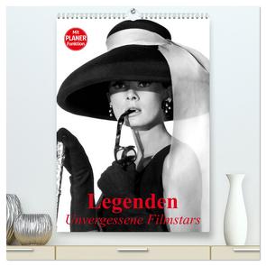 Legenden – Unvergessene Filmstars (hochwertiger Premium Wandkalender 2024 DIN A2 hoch), Kunstdruck in Hochglanz von Stanzer,  Elisabeth