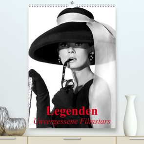 Legenden – Unvergessene Filmstars (Premium, hochwertiger DIN A2 Wandkalender 2023, Kunstdruck in Hochglanz) von Stanzer,  Elisabeth