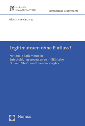 Legitimatoren ohne Einfluss? von Ondarza,  Nicolai von