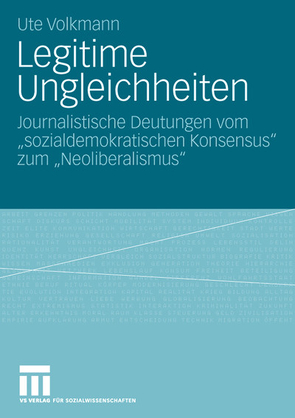 Legitime Ungleichheiten von Volkmann,  Ute