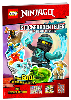 LEGO® NINJAGO® – Stickerabenteuer – Helden auf Mission