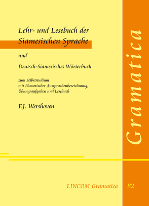 Lehr- und Lesebuch der Siamesischen Sprache von Lüders,  Ulrich, Wershoven,  F.J.