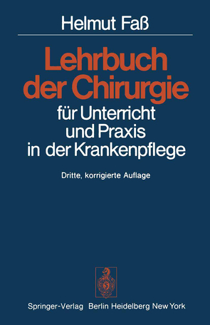 Lehrbuch der Chirurgie von Fass,  H., Simon-Oppermann,  C.