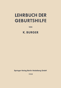 Lehrbuch der Geburtshilfe von Jaschke,  Rudolf T.v.