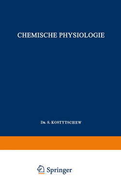 Lehrbuch der Pflanzenphysiologie von Kostyčev,  Sergej Pavlovič.