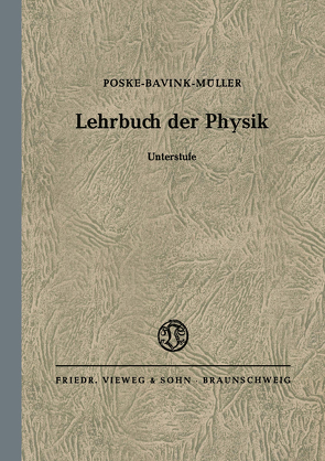 Lehrbuch der Physik von Poske,  Poske